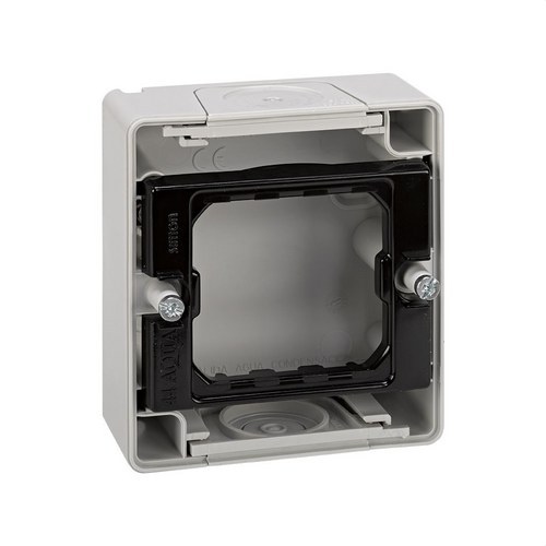 Simon Box SIMON Watertight Surface Box for 1 Element White Aqua - GroupSumi ...