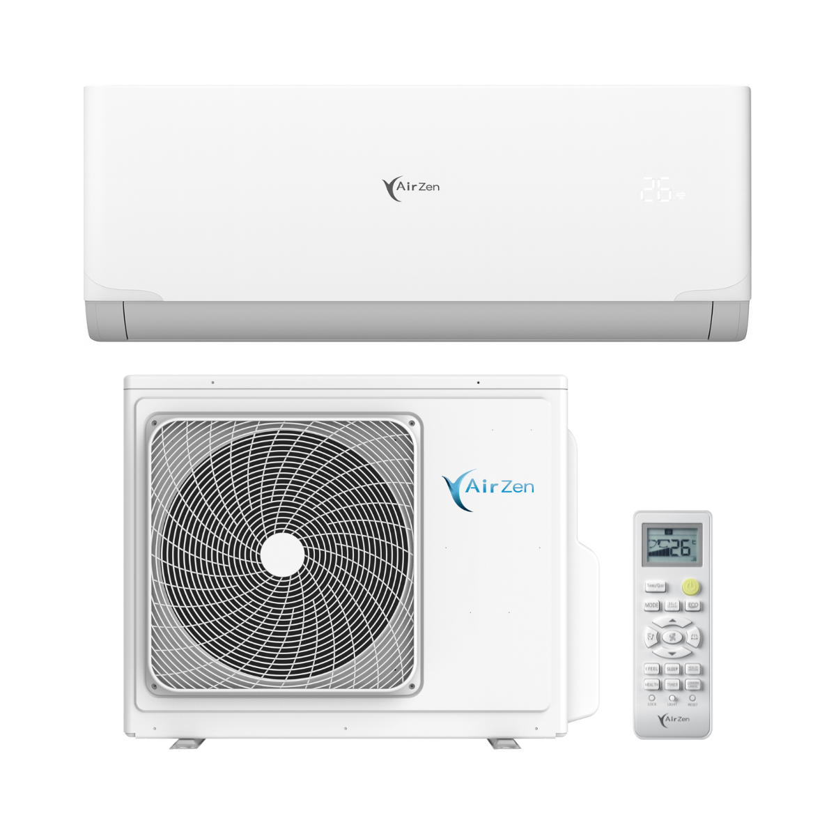 AIRZEN airconditioner 3,2 kW 12000 BTU met wifi - GroupSumi