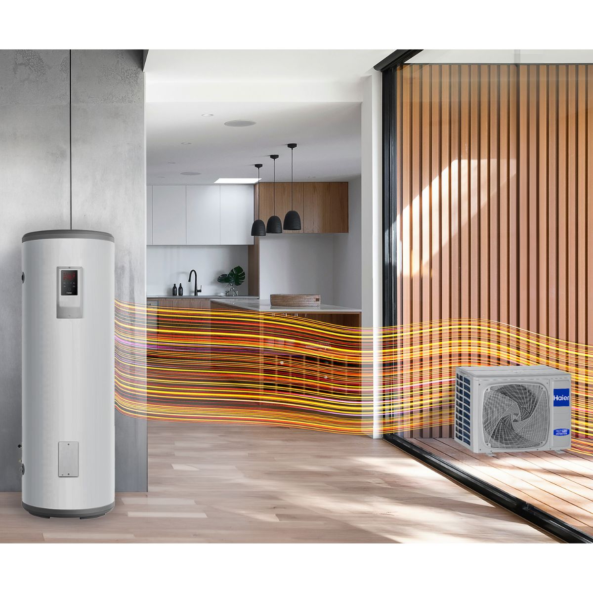 Unité Intérieure De Climatiseur Split Haier 7000 BTU - Modèle AW07TC2HDA1, Neuve En Boîte