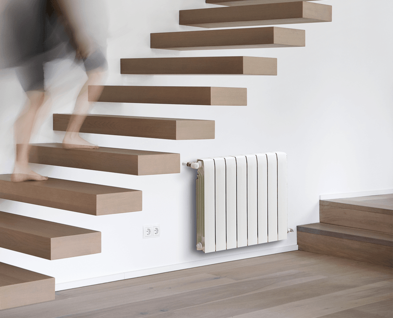 Water Based Radiator BAXI DUBAL 45 Reversible Water Radiator 6 Elements - GroupSumi | GroupSumi