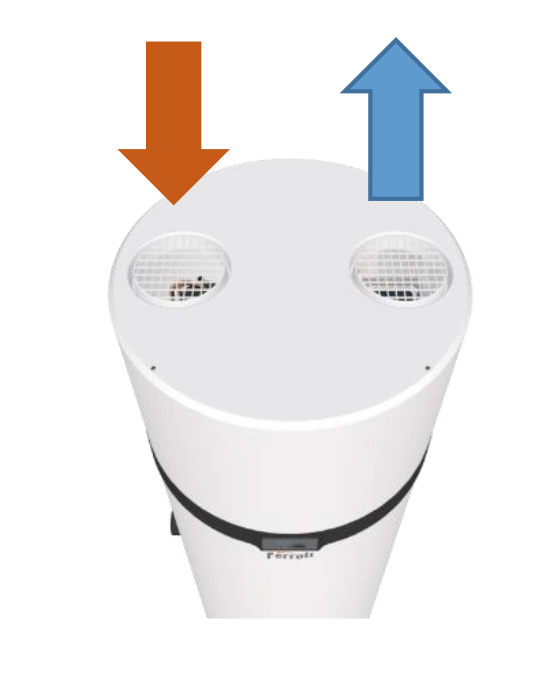 Ferroli EGEA TECH HT 200L Heat Pump for DHW Wi-Fi FERROLI GroupSumi