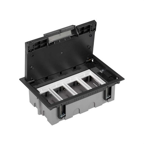 Simon Box SIMON 500 Cima Graphite Adjustable Floor Box for 8 Elements - GroupSumi ...