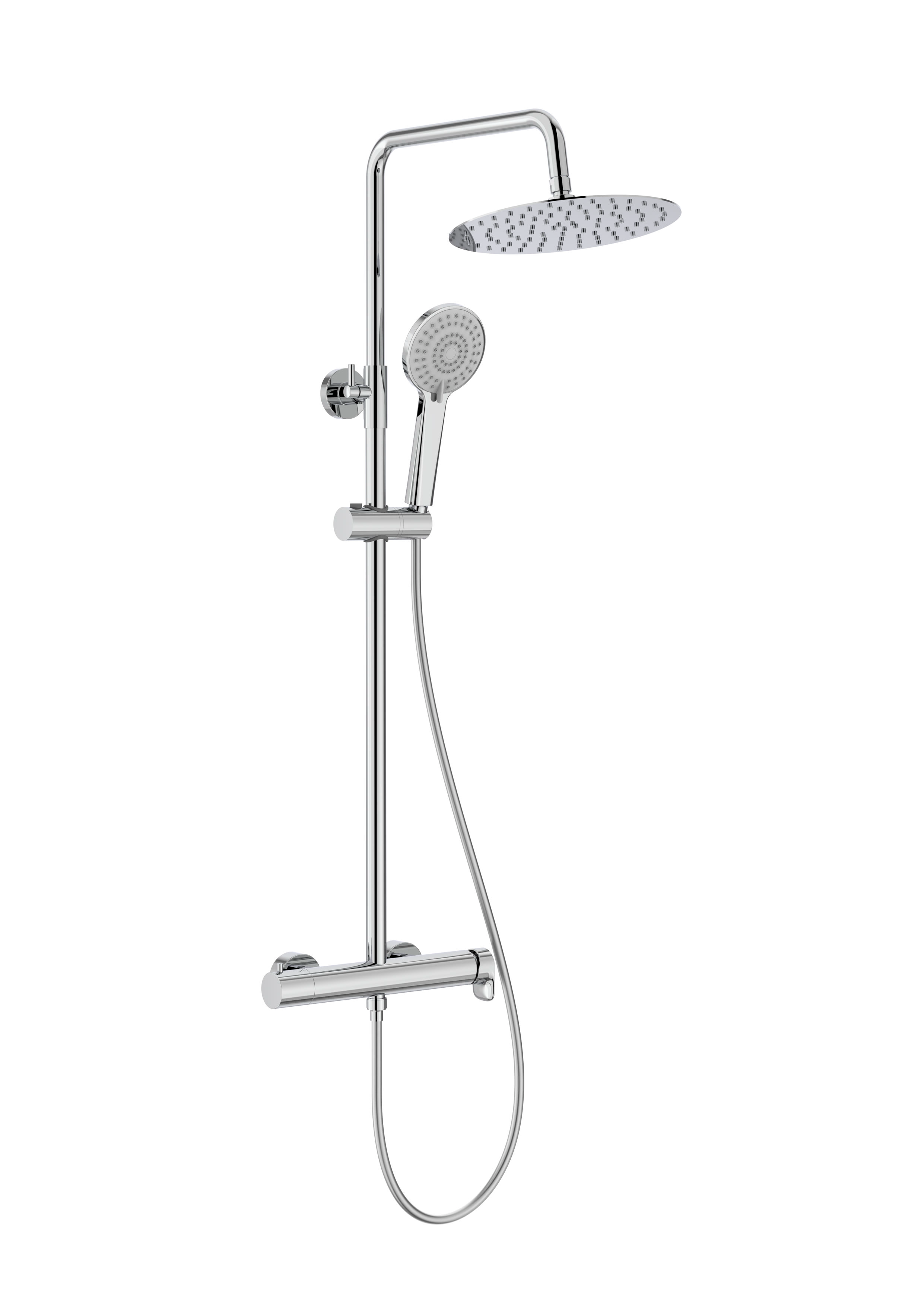 Roca Vega Plus Round Chrome Shower Column ROCA - GroupSumi | GroupSumi