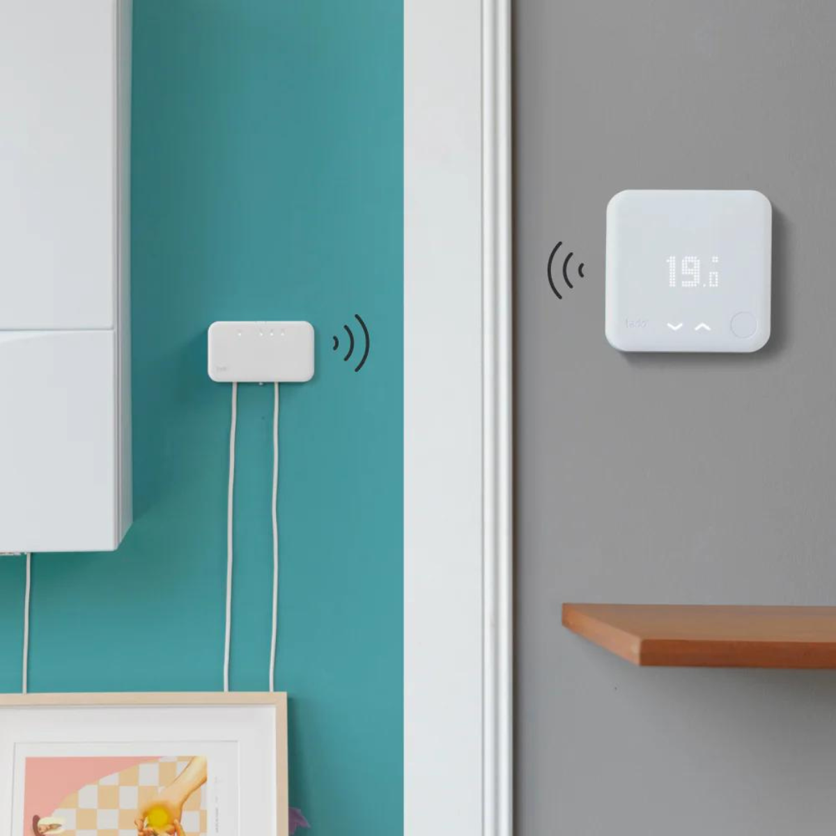 Tado Draadloze Slimme Thermostaat V3 Startpakket 1 radiatorknop