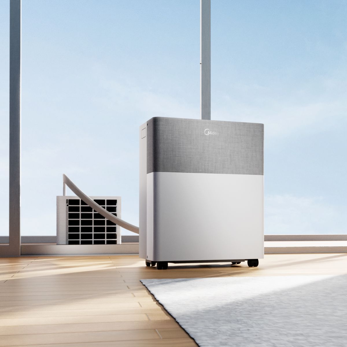 Climatiseur Déshumidificateur Portable 4 en 1 3,5 kW MIDEA GroupSumi — free download