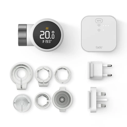 Tado X Smart Thermostatic Head Starter Kit with Bridge | TADO TADOº ...