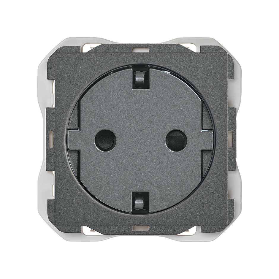 SIMON Schuko Modular Clean Socket Outlet 16A 250V Screw Terminal ...