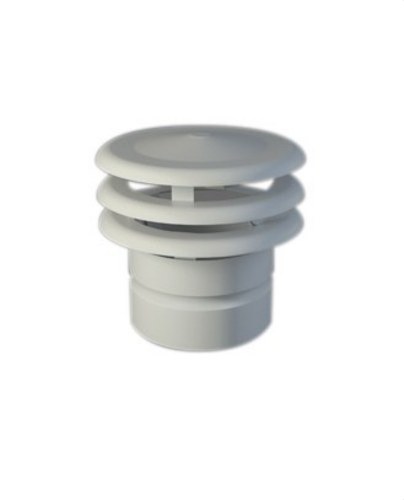 Defletor Aluminio Defletor Vertical 110mm Alumínio Branco FIG - GroupSumi | GroupSumi