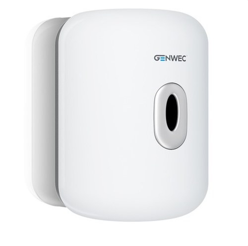 GENWEC White ABS Paper Towel Dispenser - GroupSumi